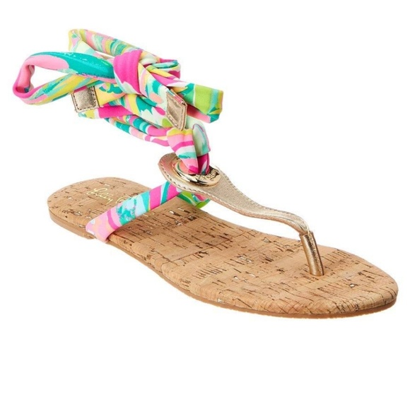 {Lilly Pulitzer} NWT Harbor Sandals - Picture 4 of 7
